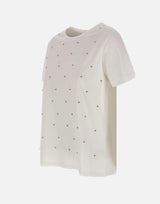 T-shirt con cristalli RIJDK002 1041 KAOS
