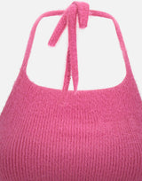 "Fluffy halter top" JW6002 FUXIA ADIDAS