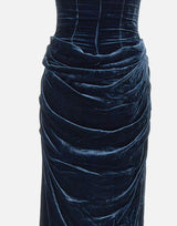 "Silk velvet slit dress" 114921 1192 ROTATE BIRGER CHRISTENSEN