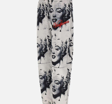 Jogger stampa Mariliyn VAQ10P010 WHITE VAQUERA