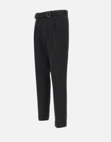 Pantaloni in cotone e lyocell B0515183 9000 PAOLO PECORA