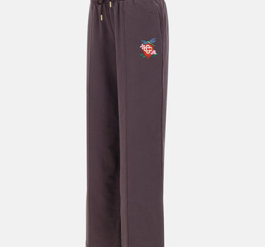 "Dragonfly floral embroidered hem jogger" WAW25JTR101 04 CASABLANCA