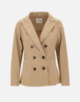 Blazer in cotone SABI KHAKI TRUE AVENUE