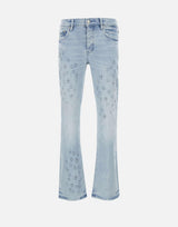 Jeans "Monogram embossed" P004 FOBL425LTINDIGO PURPLE BRAND