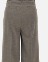 Pantaloni straight con piega CF5372T054A M9770 LIU-JO