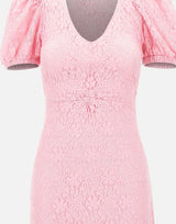 "Lace Puff Sleeve Dress " 114148 1011 ROTATE BIRGER CHRISTENSEN