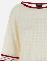 Maglia in cashmere, viscosa e cotone CA5292MS52G C3650 LIU-JO
