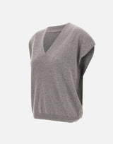 Gilet in cashmere 2421319GR 9027 HEMISPHERE