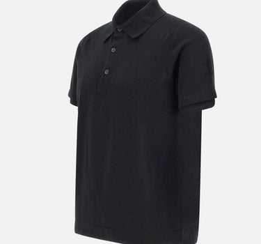 Polo in cotone PMG12 BLACK PREMIATA