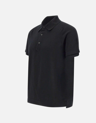 Polo in cotone PMG12 BLACK PREMIATA