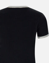 T-shirt "Signature contrast" VESJTS017JS0070 BLKWHT COURREGES