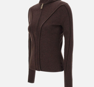 "Fine Merino cardigan" 1325KTP006406A DKCHOC VICTORIA BECKHAM