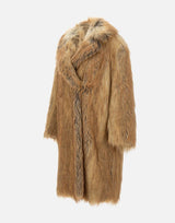 "Siberian coat" SIBERIANCOAT LTBROWN BB COUTURE