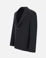 Blazer in lana "Seydou "<BR/> MFW24SEYDOUBLA BLACK SEFR