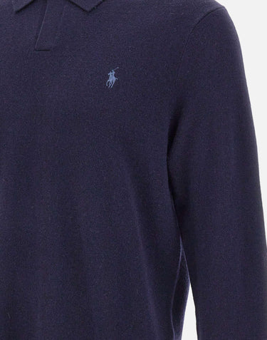 Maglia in lana colletto a polo 710946001 001 POLO RALPH LAUREN