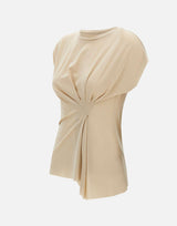 Blusa in crepe QP1MA019 0035 KAOS