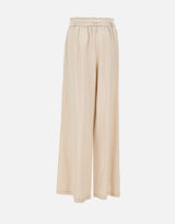 Pantaloni in lino e viscosa QPJTZ008 0035 KAOS
