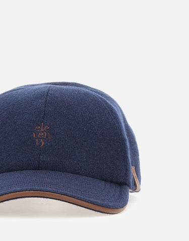 Cappello da baseball in cashmere L77CPLL06 TES0L03811 ELEVENTY