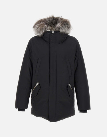 Parka "Edward" EDWARDX BLKSILVER MACKAGE