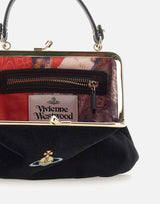 "Granny Frame Purse Velvet" 4B01000BW W00ZLN401 VIVIENNE WESTWOOD