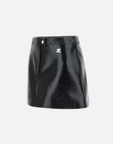 Minigonna in vinile "Reedition" <BR/> PERCJU001VY0014 9999 COURREGES