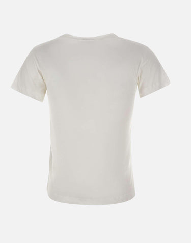 T-shirt in cotone VAQ10T004 WHITE VAQUERA