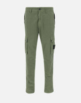Pantaloni in tela di cotone biologico garzato 3100303S00WA V0159 STONE ISLAND