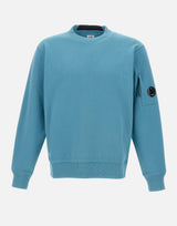 "Diagonal raised fleece sweatshirt" 19CMSS713A 005086W815 C.P. COMPANY