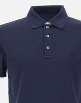 Polo in Piquet Stretch<BR/> NPMB250135STDW U806 FAY