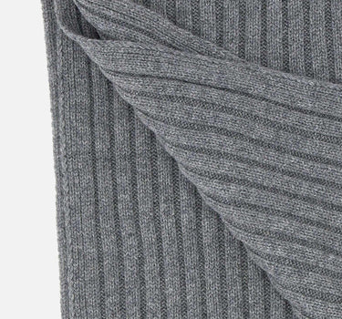 Sciarpa in lana e cashmere 13898 19615999GREY GRAN SASSO