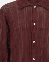 Camicia "Jacques" MSS25JACQUESMAR MAROON SEFR