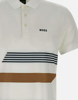 Polo " Paddy Tape Print" 50536785 100 BOSS