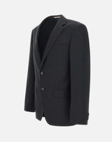 Blazer "H Huge" in lana rigenerata 50537537 001 BOSS
