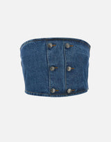 "Denim button detail top" 114448 1602 ROTATE BIRGER CHRISTENSEN