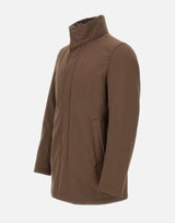 Parka con colletto pelliccia sintetica IM000370U 127308010 HERNO