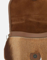 Borsa a spalla "Helena Round" in pelle BS12058 SPBOKNATURALE GIANNI CHIARINI