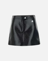 Minigonna in vinile "Reedition" <BR/> PERCJU001VY0014 9999 COURREGES