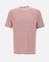 T-shirt in lino TSMC JERLINU411 FILIPPO DE LAURENTIIS