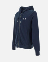 "Hoodie zip basic fleece" F35101 07 SUN68