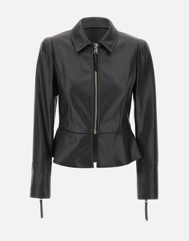 Giacca slim-fit in tessuto spalmato<BR/><BR/> CF5203E0624 22222 LIU-JO