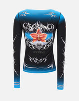 "Slinky jersey top" WAW25JTP404 01 CASABLANCA