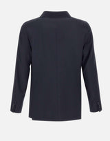 Blazer "Leon cotton Seersucker" S25MTLG403R DARKNAVY OFFICINE GENERALE