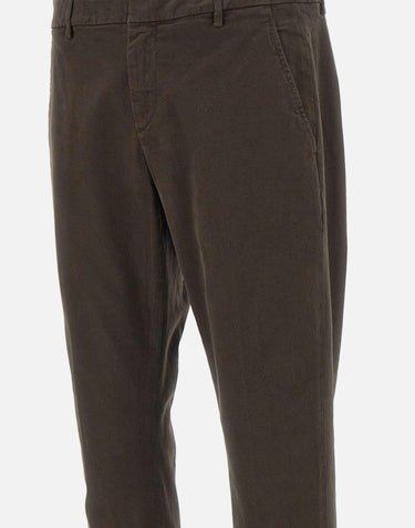 Pantaloni "Gaubert" in cotone stretch UP235GSE043U PTD730 DONDUP