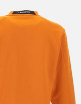 "Diagonal raised fleece sweatshirt" 19CMSS713A 005086W434 C.P. COMPANY