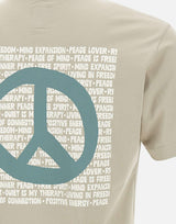 T-shirt "Peace" in cotone EM001717 AF14836F8095 EMPORIO ARMANI