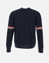 Cardigan "Rib stitch relaxed fit" MKC519A Y1002415 THOM BROWNE