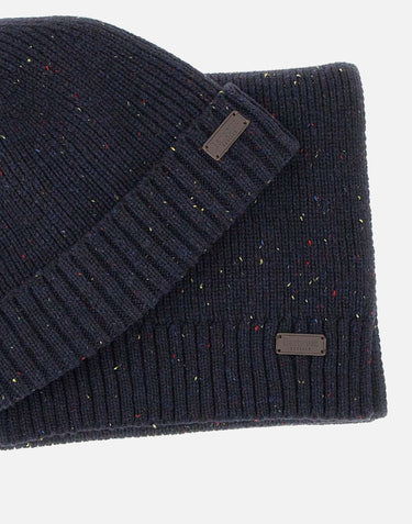 Gift set sciarpa e berretto in  lana MGS0047 MGSNY31 BARBOUR