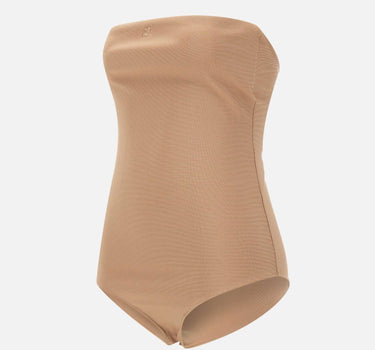 "Bustier Lingerie Jersey Bodysuit" 425JBD161JS0256 DUNE COURREGES
