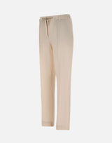 Pantaloni in lana stretch L80PANE01 TES0F126150 ELEVENTY