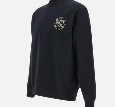 "Le sweatshirt slogan tresses" SW172 CO127BLACK DROLE DE MONSIEUR